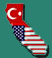 Turkey USA California